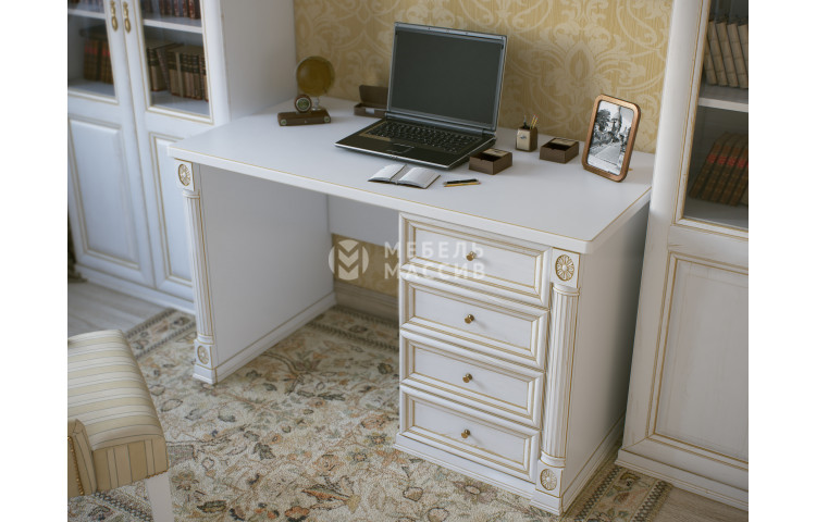 Однотумбовый письменный стол из серии Пальма